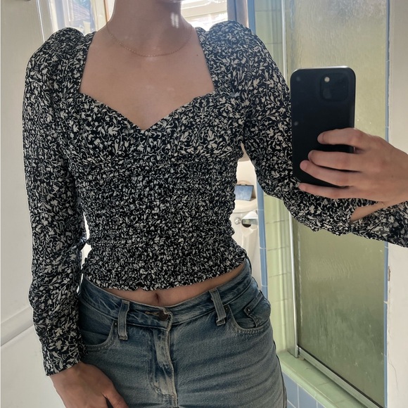 REFORMATION RUSSET TOP | XS - Picture 3 of 6